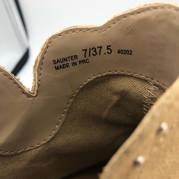 Chinese Laundry Tan Saundry Ankle Booties Sz 7 - Picture 10 of 10